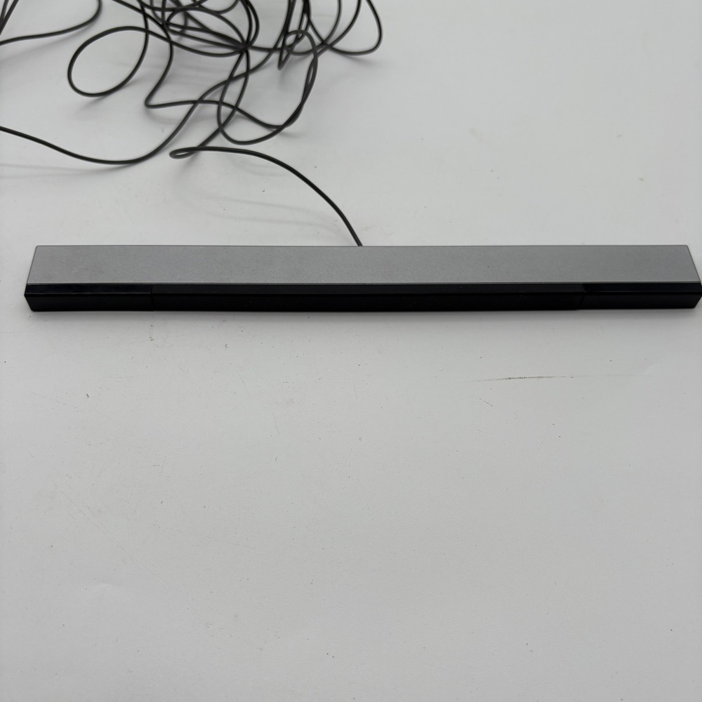 Nintendo Wii Sensor Bar RVL-014 Wired Infrared Receiver Grey Black OEM